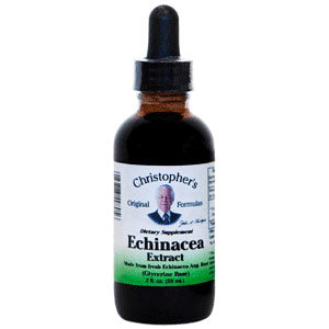 Echinacea Angustifolia Root Glycerine Extract Liquid, 2 oz, Christopher's Original Formulas