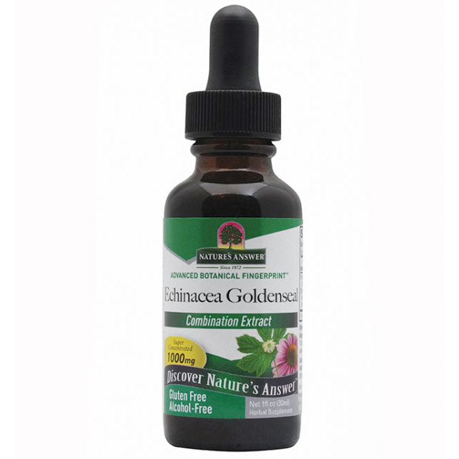 Echinacea-Goldenseal Alcohol Free Extract 1 oz from Nature's Answer