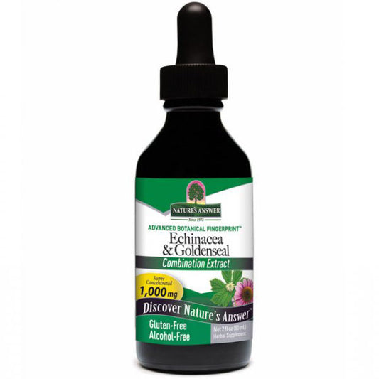 Echinacea-Goldenseal Alcohol Free Extract 2 oz from Nature's Answer