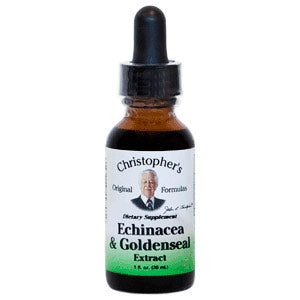 Echinacea & Goldenseal Extract Liquid, 1 oz, Christopher's Original Formulas