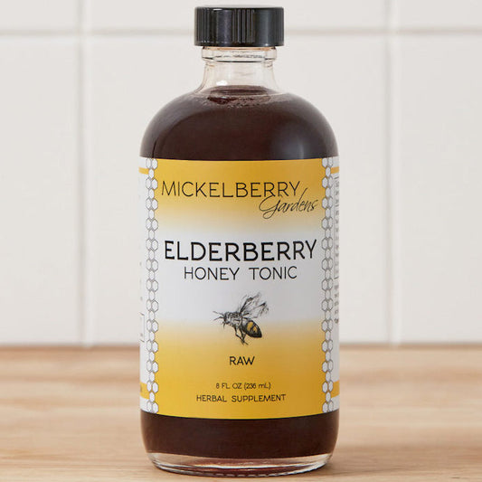 Elderberry Honey Tonic, Value Size, 8 oz, Mickelberry Gardens