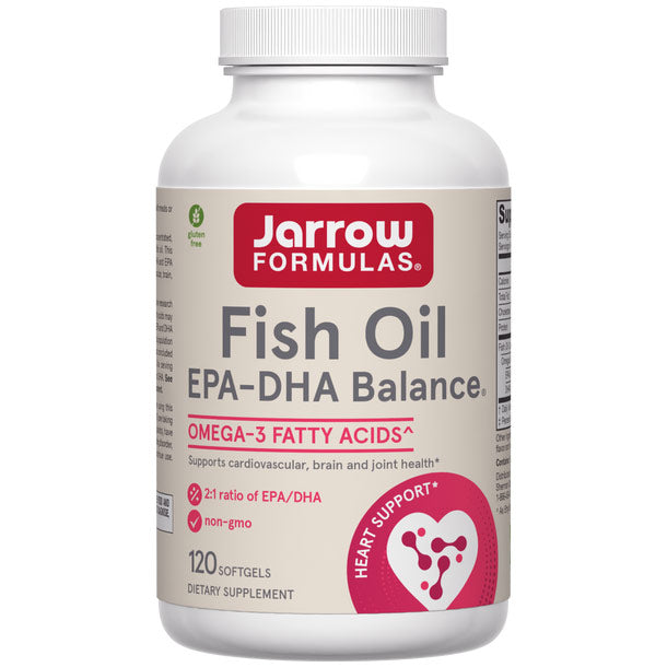 Fish Oil EPA-DHA Balance, 120 Softgels, Jarrow Formulas