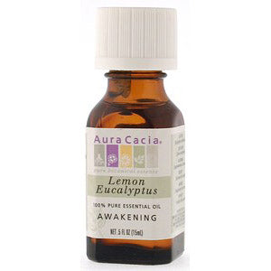 Essential Oil Eucalyptus, Lemon (eucalyptus citriodora) .5 fl oz from Aura Cacia