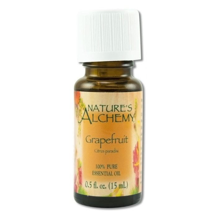 Pure Essential Oil Grapefruit, 0.5 oz, Nature's Alchemy