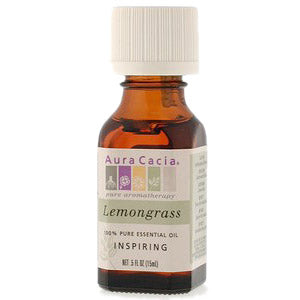 Essential Oil Lemongrass (cymbopagon citratus) .5 fl oz from Aura Cacia