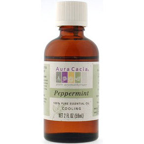 Essential Oil Peppermint (mentha piperita) 2 fl oz from Aura Cacia