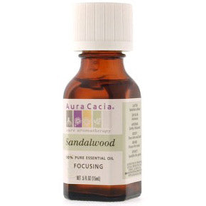 Essential Oil Sandalwood (santalum spicatum) .5 fl oz from Aura Cacia