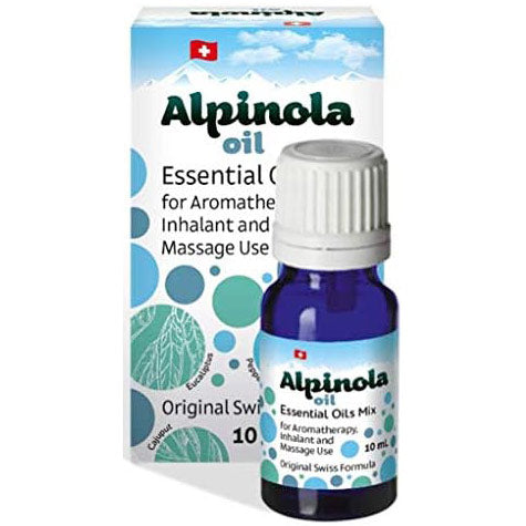Essential Oils Mix for Aromatherapy, Inhalant & Massage Use, 10 ml, Alpinola