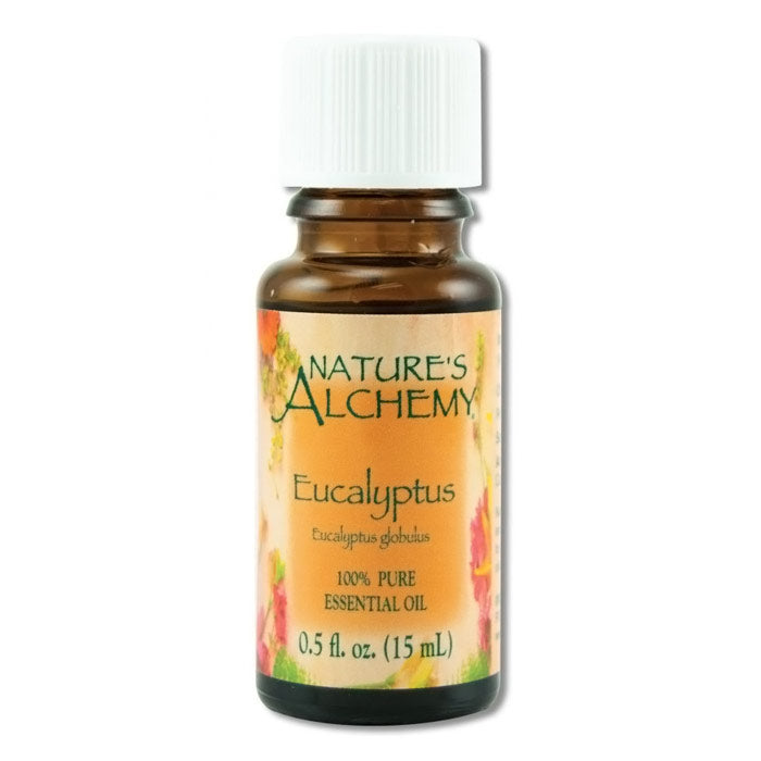 Pure Essential Oil Eucalyptus, 0.5 oz, Nature's Alchemy