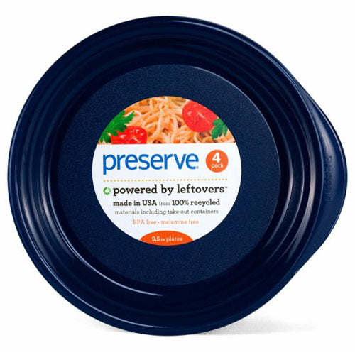 Everyday Plates, Midnight Blue, 4 Pack, Preserve