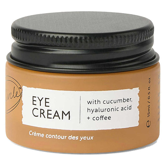 Eye Cream with Hyaluronic Acid + Coffee, 0.5 oz, UpCircle Beauty