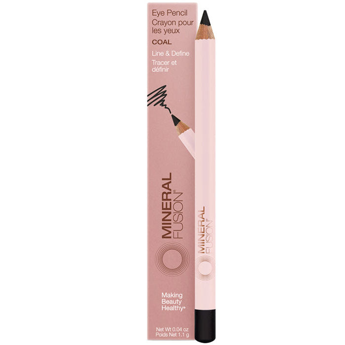 Eye Pencil - Coal, 0.04 oz, Mineral Fusion Cosmetics