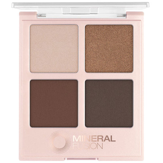 Eye Shadow Refillable Palette - Coffee Break, 0.25 oz, Mineral Fusion Cosmetics