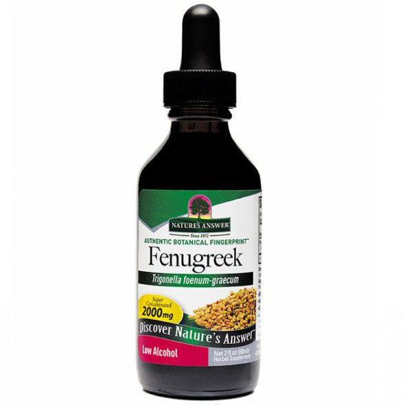 Fenugreek Seed Extract Liquid 2 oz from Nature's Answer