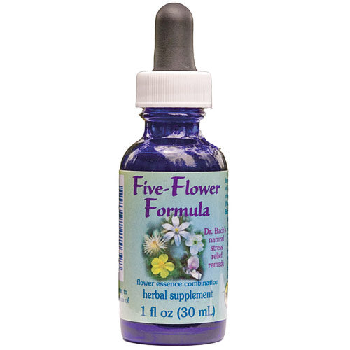 Five-Flower Formula Dropper, 1 oz, Flower Essence Services