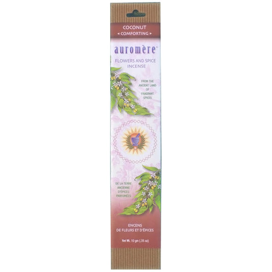 Flowers & Spice Incense - Coconut, 10 g, Auromere