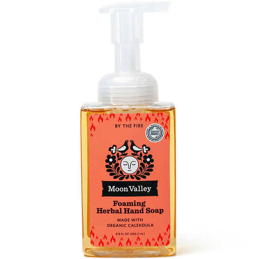 Foaming Herbal Hand Soap, By The Fire, 8.8 oz, Moon Valley Organics