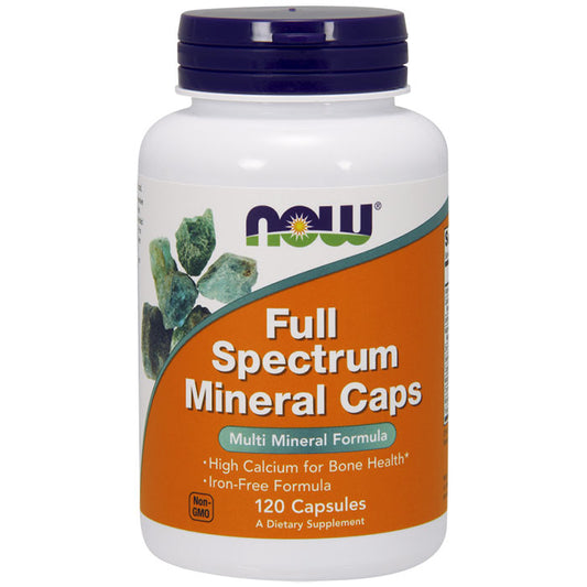 Full Spectrum Minerals, 120 Capsules, NOW Foods