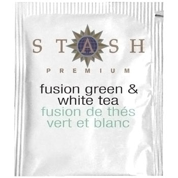 Premium Fusion Green & White Tea, 18 Tea Bags, Stash Tea