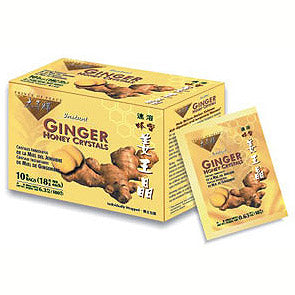 Ginger Honey Crystals (Ginger Instant Tea) 10 Bags, Prince of Peace