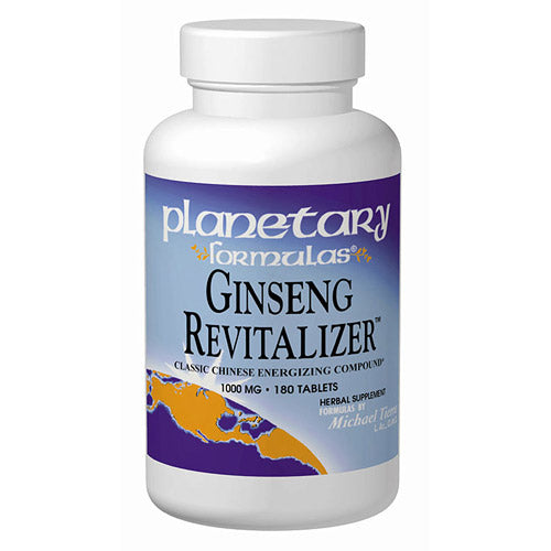 Ginseng Revitalizer, Value Size, 180 Tablets, Planetary Herbals