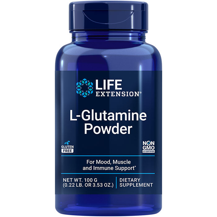 L-Glutamine Powder, 100 g, Life Extension
