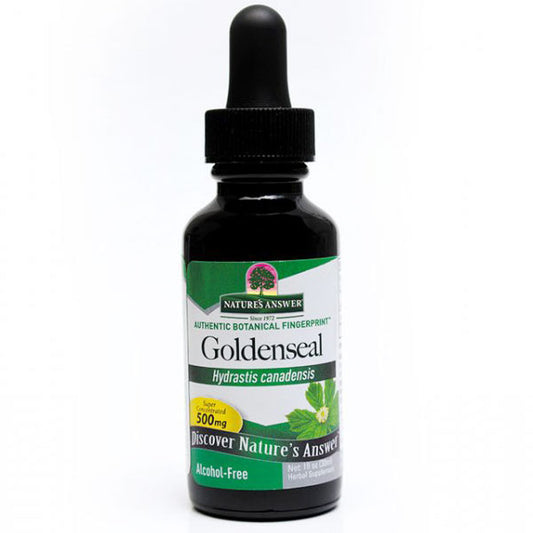 Goldenseal Root Alcohol Free Extract Liquid 1 oz from Nature's Answer