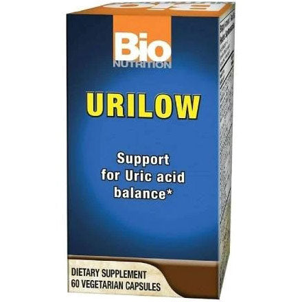 Urilow, Support for Uric Acid Balance, 60 Vegetarian Capsules, Bio Nutrition Inc.