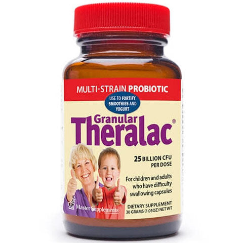 Granular Theralac, Multi-Strain Probiotic Powder, 1.05 oz, Master Supplements