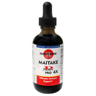 Grifron Maitake D-Fraction Pro 4X Tincture, Value Size, 60 ml, Mushroom Wisdom