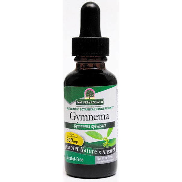 Gymnema Extract Liquid Alcohol-Free, 1 oz, Nature's Answer