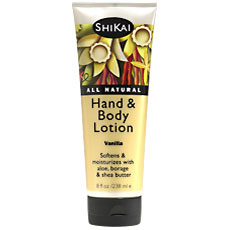 Hand & Body Lotion French Vanilla, 8 oz, ShiKai