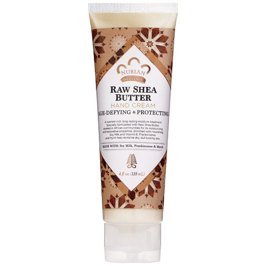 Hand Cream - Raw Shea Butter, 4 oz, Nubian Heritage