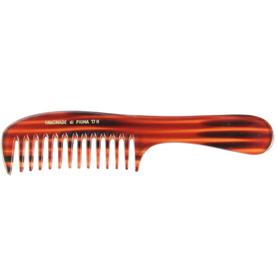 Handle Detangler Comb Handmade - Nutmeg, 1 ct, DiPrima Beauty