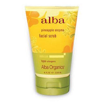 Hawaiian Pineapple Enzyme Facial Scrub 4 oz from Alba Botanica