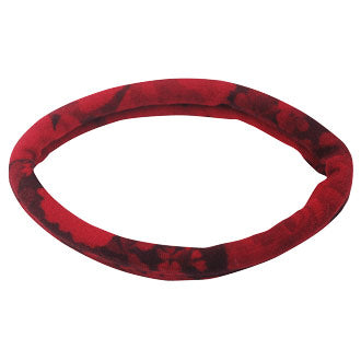 Hazel Hair Elastic - Medium - Red, 2 ct Per Card, DiPrima Beauty