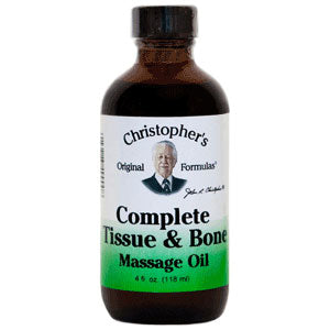 Complete Tissue & Bone Massage Oil, 4 oz, Christopher's Original Formulas