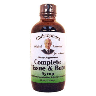 Complete Tissue & Bone Syrup, 4 oz, Christopher's Original Formulas