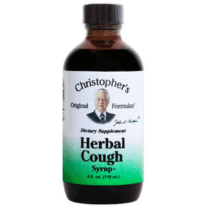 Herbal Cough Syrup, 4 oz, Christopher's Original Formulas