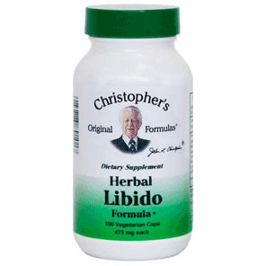 Herbal Libido Formula Capsule, 100 Vegicaps, Christopher's Original Formulas