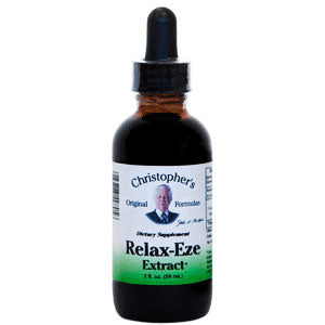 Relax-Eze Extract Herbal Liquid, 2 oz, Christopher's Original Formulas