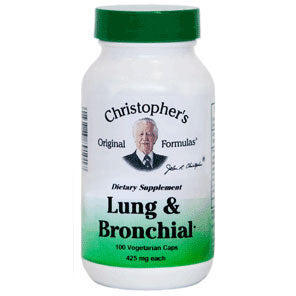 Lung & Bronchial Capsule, 100 Vegicaps, Christopher's Original Formulas