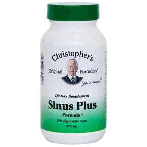 Sinus Plus Formula Capsule, 100 Vegicaps, Christopher's Original Formulas