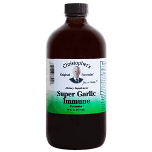 Super Garlic Immune Formula Syrup, 16 oz, Christopher's Original Formulas