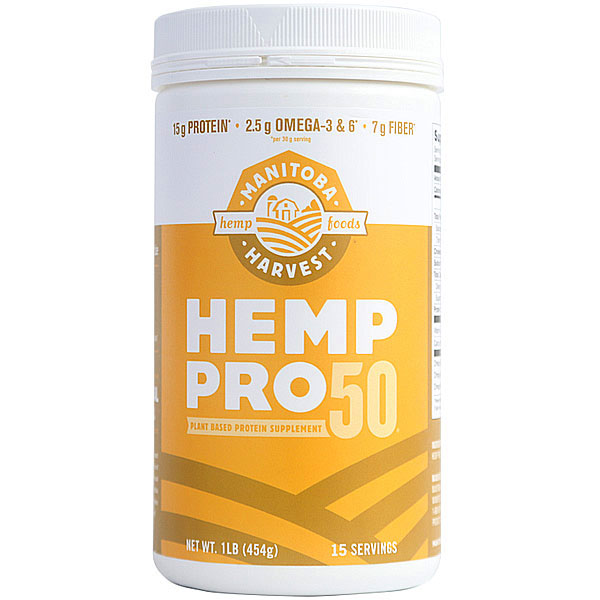 Hemp Yeah! Balanced Protein + Fiber, Unsweetened, 16 oz, Manitoba Harvest Hemp Foods