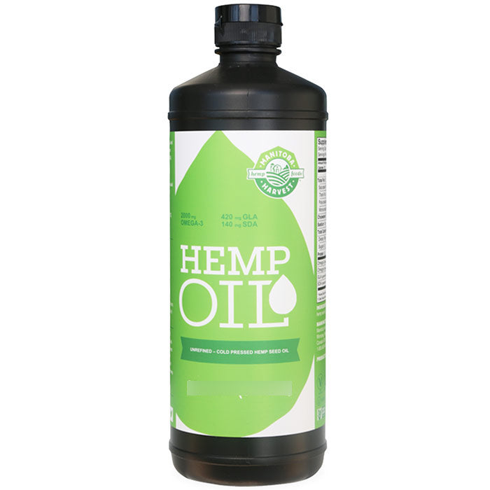 Hemp Seed Oil, 12 oz, Manitoba Harvest Hemp Foods