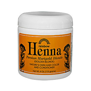 Henna, Persian Marigold Blonde, Hair Color and Conditioner, 4 oz, Rainbow Research