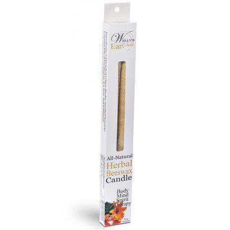 Herbal Beeswax Hollow Ear Candles, 2 pk, Wally's Natural Products