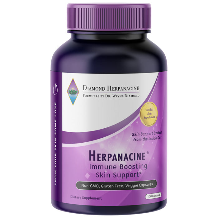 Herpanacine Skin & Immune Support, 200 Capsules, Diamond Herpanacine