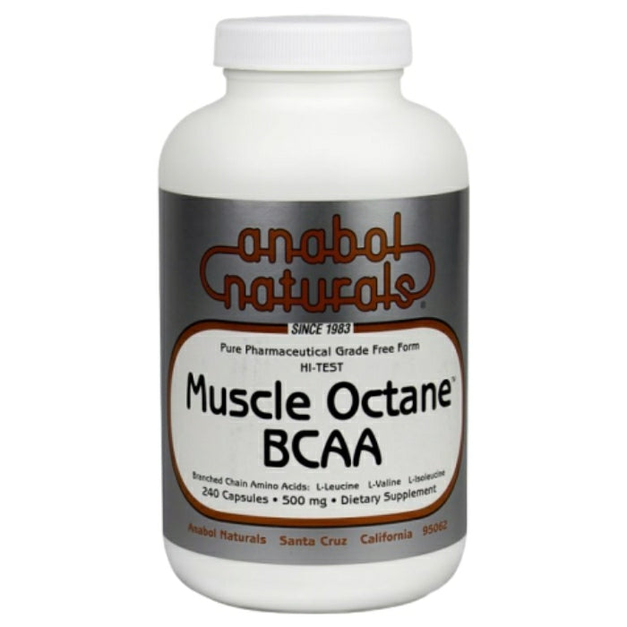 Hi-Test Muscle Octane BCAA's, 120 Capsules, Anabol Naturals